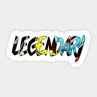 Legendary Graffiti Sticker